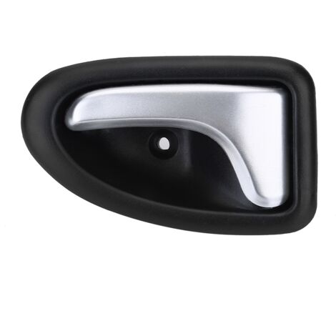 Manilla interior izquierda de la puerta para Renault Clio II, Mégane I, Scénic I, Trafic - Cromada (1/5)