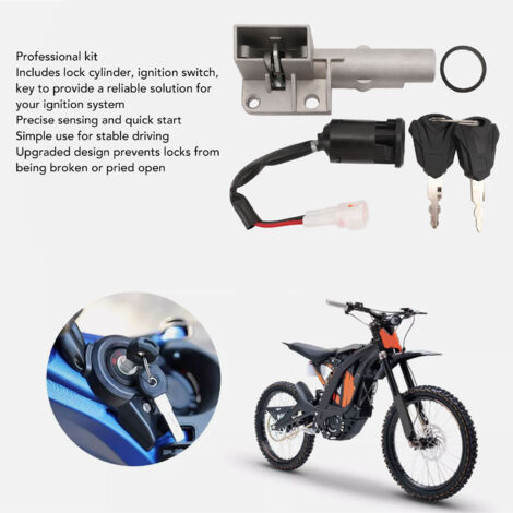 Kit de reemplazo de contacto instantáneo para interruptor de encendido de motocicleta Sur-Ron Light Bee X (1/5)
