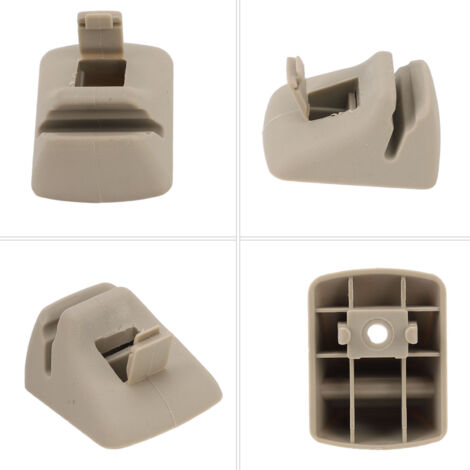 Soporte para parasol gris para Ford Focus 2000-2004, clip de montaje ABS estable OE YS4Z5404132AAA (1/5)