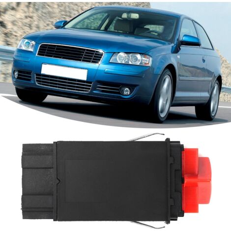 Interruptor de luces de emergencia para Audi A3 1996-2003 - 8L0941509L - ABS negro