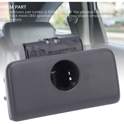 Cerradura de guantera ABS con ojo de llave para Toyota Innova 2004-2015 - Ref. 55506-33030