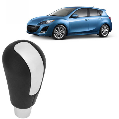 Pomo de la palanca de cambios para Mazda 3 2008-2011 - Acabado mate cómodo (1/5)