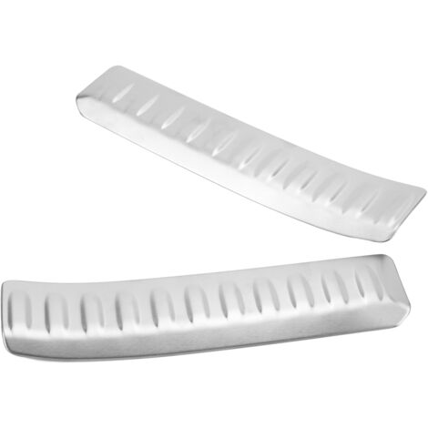 Protector de portón trasero de acero inoxidable blanco para Honda Fit 2020-2021 - Paquete de 2 piezas (1/5)
