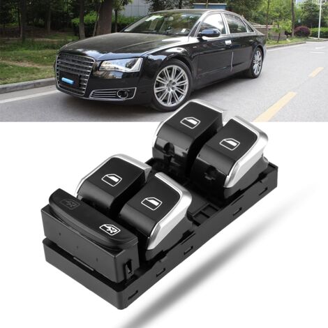 Interruptor de elevalunas eléctrico para Audi A4/S4/Q5, compatible con OE 8KD 959 851A/8K0 959 851F, interruptor de elevalunas