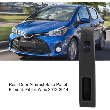 Cubierta superior para el reposacabezas de la puerta trasera - para Yaris 2012 a 2014, lado izquierdo, ABS, fácil de instalar