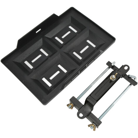 Kit de bandeja para batería de coche + soportes - Compatible con los grupos 27, 30 y 31 - Construcción reforzada y montaje seguro (1/5)