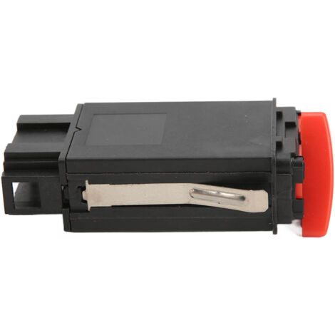 Botón de control de intermitentes de emergencia ABS/Metal 8L0941509J para Audi A3 8L1 (1/5)