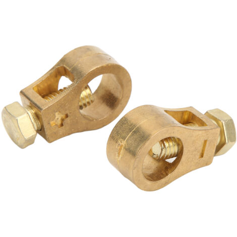 Conector universal para cable de batería - Paquete de 2 - Cobre puro de 16-18 mm para vehículos (1/5)