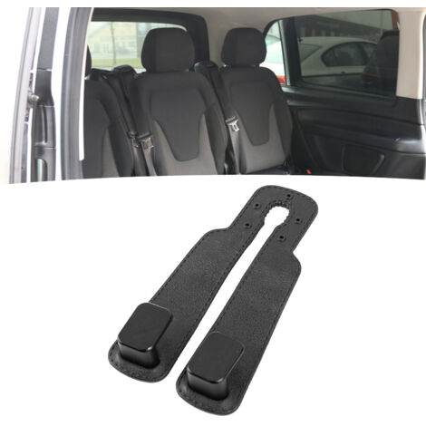 Reposacabezas doble para asiento de coche - Gancho multifuncional doble para equipaje y bolsos con soporte para teléfono - Capacidad de 10 kg (1/5)