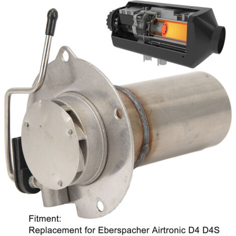 Cámara de combustión de 5 kW 252113100100 para calentador auxiliar Eberspacher Airtronic D4/D4S - Tubo de acero inoxidable