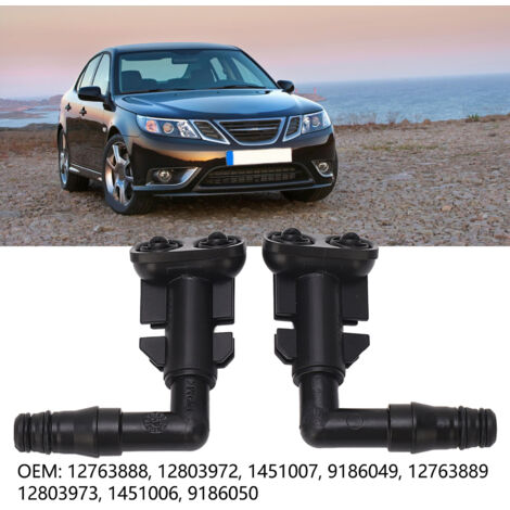 Juego de boquillas para lavafaros para OPEL Vectra C Signum y SAAB 9-3 2002-2011 (Referencias OEM: 12803972, 12803973) (1/5)