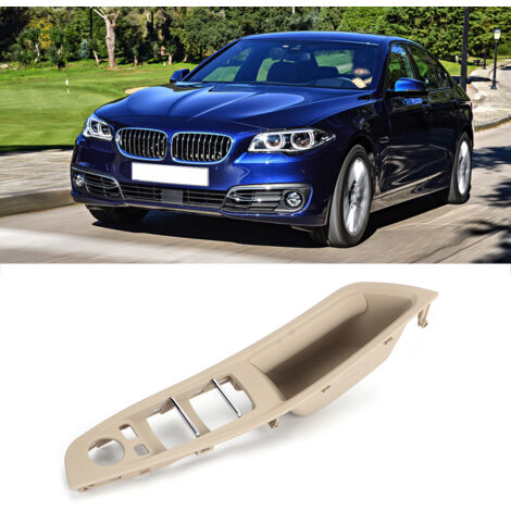 Manilla interior de puerta con panel de control - BMW 51417225890 para Serie 5 F10 - ABS beige