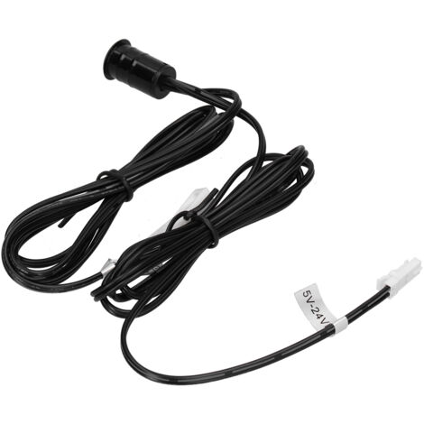 Interruptor táctil para luces LED empotrables, amplio rango de voltaje CC 5-24V para tiras LED (1/5)