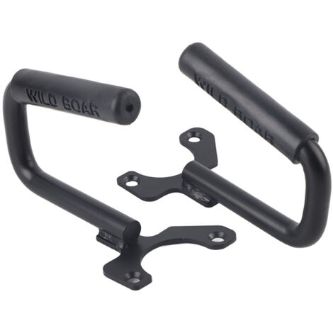 Agarraderas delanteras interiores de aluminio para Jeep Wrangler TJ Unlimited 1997-2006, juego de 2, montaje fijo. (1/5)