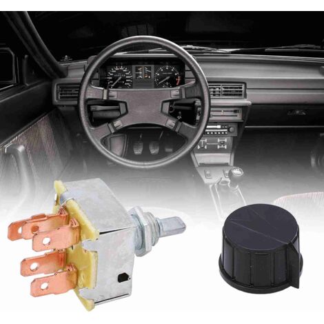 Interruptor giratorio de 3 velocidades para aire acondicionado de vehículos, fabricado en ABS y metal, compatible con Freightliner INM2G754A. (1/5)