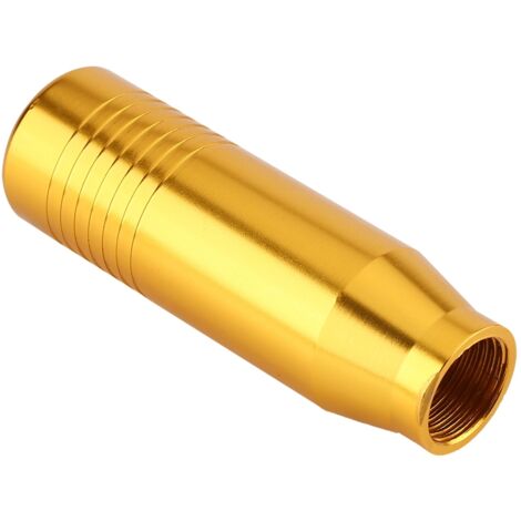 Pomo universal para palanca de cambios de coche en aleación de aluminio dorado [5 colores disponibles] (1/5)