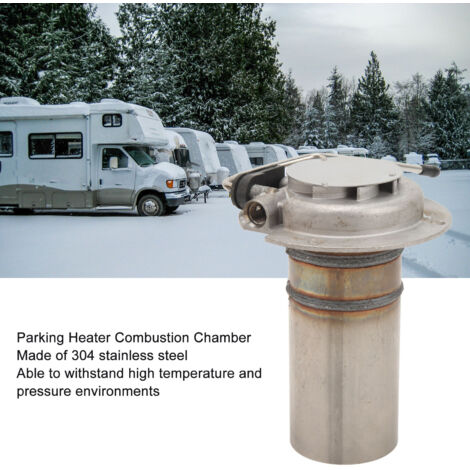 Cámara de combustión de acero inoxidable de 5 kW para calentador estacionario - Compatible con Eberspacher Airtronic D4 D4S