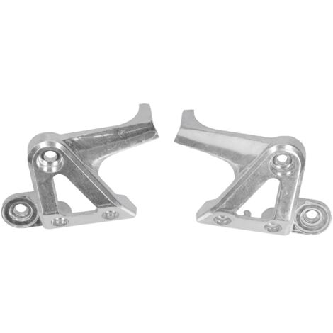 Par de soportes para faros delanteros para Honda CB400 (Plata, aleación de aluminio, 919, 900, Hornet, VTEC 1-4) (1/5)