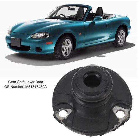 Funda para palanca de cambios M51317480A – Funda protectora y aislante de goma para MX-5 MK1 y MK2 (1989 a 2005) (1/5)