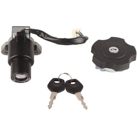 Kit de interruptor de encendido y tapón de combustible para motocicleta XT600 TW200 DT200R Serow 225, 2 llaves, fácil instalación. (1/5)