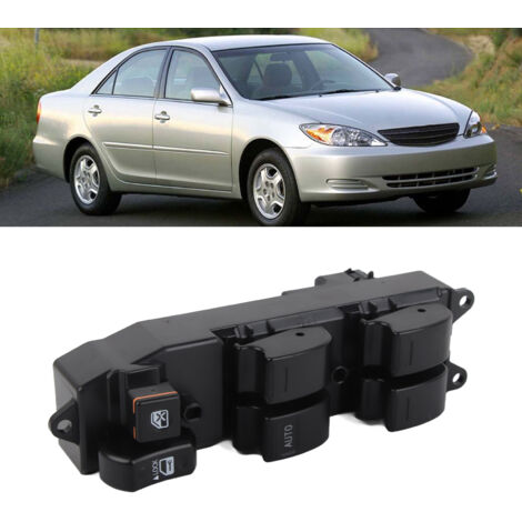 Interruptor de elevalunas eléctrico del lado del conductor para Toyota Corolla Matrix - ABS negro, tipo OE 84820 (1/5)