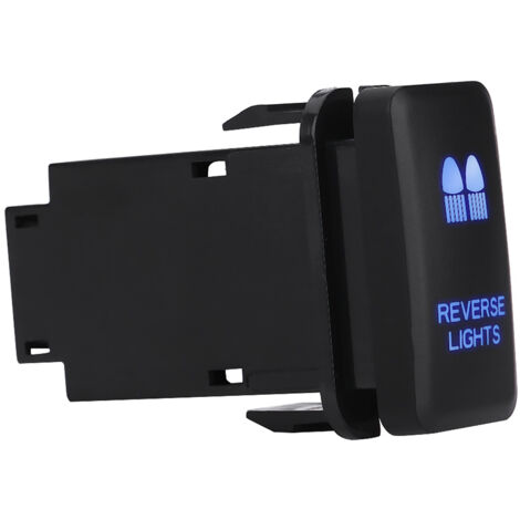 Interruptor basculante LED de 12 V para Hilux/Landcruiser/Vigo con luz azul y fácil instalación. (1/4)