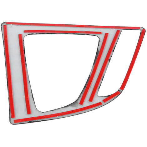 Cubierta del marco de la palanca de cambios estilo fibra de carbono ABS para BMW Serie 3 F30 GT F34