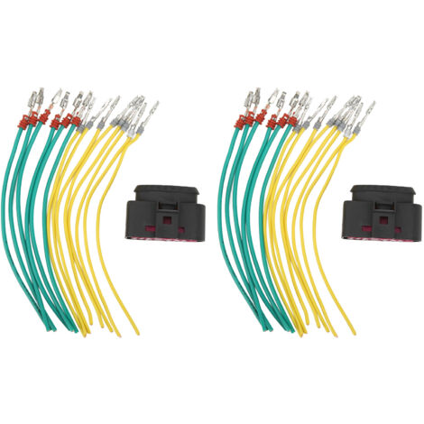 Conector de faros delanteros de 8 cables para Mercedes-Benz GL Clase E C 350 450 500 550 GL63 AMG Xenon Halógeno 2013-2017 (1/5)