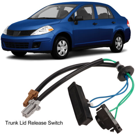 Interruptor de apertura rápida del maletero de alta seguridad 25380 2DT1A para Nissan Versa Sentra Tiida (1/5)