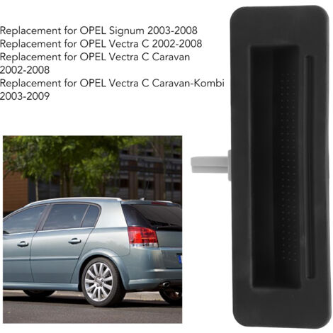 Botón de apertura del portón trasero 13266127, pieza de repuesto para OPEL Signum y Vectra C, alta durabilidad. (1/5)