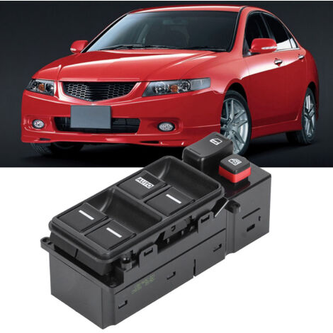 Interruptor de elevalunas eléctrico izquierdo - OEM 35750-SDA-H12 - ABS de primera calidad (1/5)