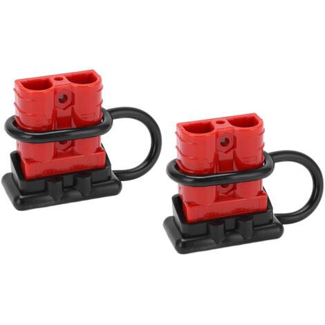 Conector rápido para batería de 50 A y 12-36 V CC con toma de protección para cables de 6-10/12 AWG. (1/5)