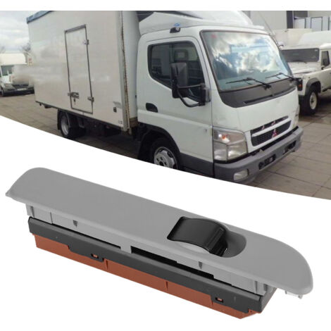 Interruptor principal de elevalunas eléctrico para camión Fuso MK387783 - 1 unidad, ABS negro (1/5)