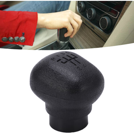 Pomo de palanca de cambios de 5 velocidades para Opel Kadett E 1984-1991, base de 35 mm, cuero sintético PU.