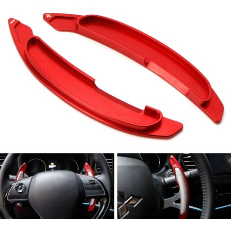 Extensión de levas de cambio CN de aluminio rojo para Mitsubishi Lancer Evo X/Outlander (2008-2016) (1/5)
