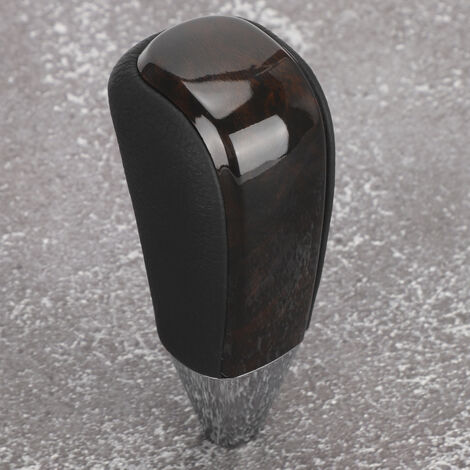 Pomo de palanca de cambios automática Toyota de cuero sintético PU y acrílico de primera calidad. Compatible con Land Cruiser/4Runner/Sequoia/Tundra. (1/5)