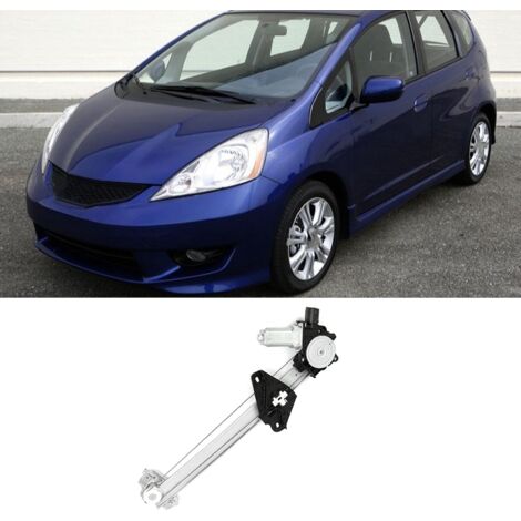 Motor eléctrico elevalunas con regulador para Honda FIT/JAZZ 72710-TF0-003 trasero derecho (1/5)