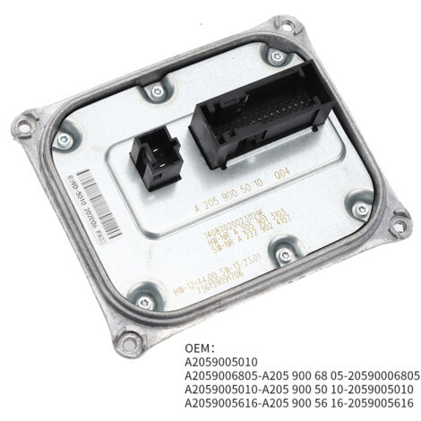 Balasto para faros LED de Mercedes Clase C W205 2015-2018 – Módulo controlador de balasto – Número de pieza A2059005010 (1/5)