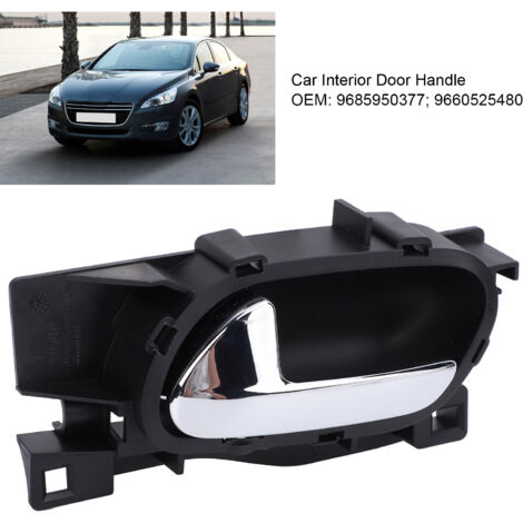 Manilla interior izquierda de la puerta, delantera o trasera, 9685950377 / 9660525480 para Peugeot 508 I 2010-2018 (1/5)