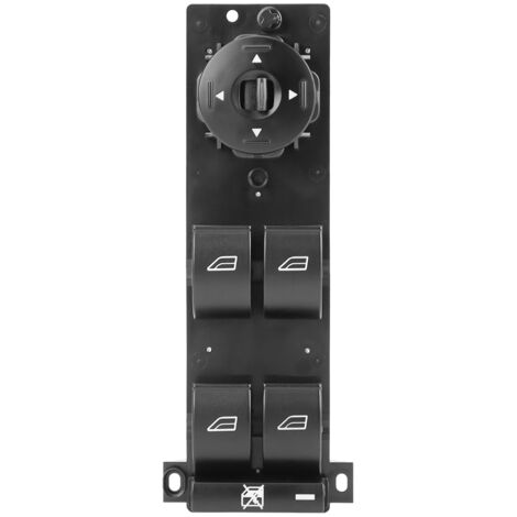 Interruptor principal de elevalunas para Ford Focus 2005-2007 ABS negro 3M512K021AB