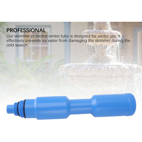 Absorbedor de hielo para skimmer, tubo de expansión protector para la preparación de piscinas y spas para el invierno, fácil instalación. (1/5)