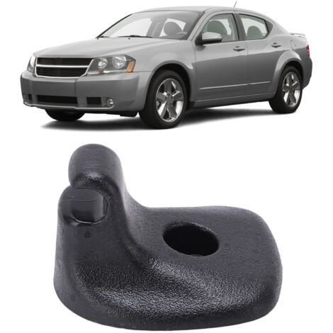 Clip para parasol negro 1GW25DX9AA, clip de repuesto para parasol para CHRYSLER 200 2011-2015 DODGE AVENGER 2011-2014 (1/5)