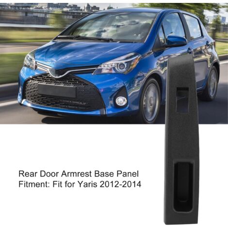 Panel base del reposabrazos para la puerta trasera derecha, Yaris (2012-2014), ABS