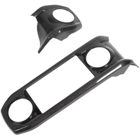 Manija de tablero de fibra de carbono ABS para Toyota Tacoma 2016-2020 (1/5)