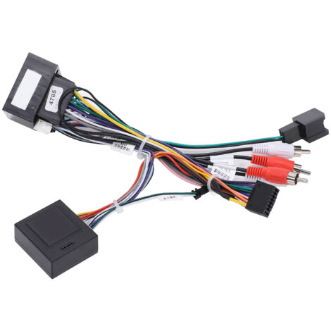Cableado de audio con caja CAN Bus de 16 pines para Chevrolet Cruze Malibu