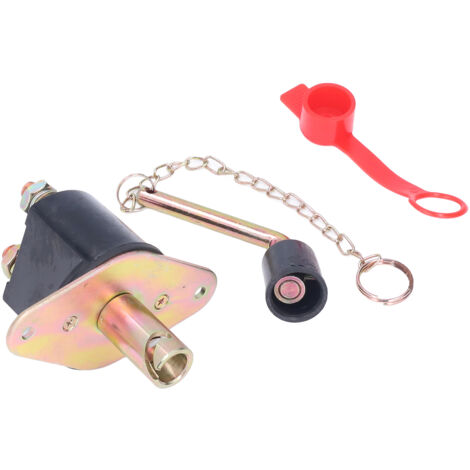 Interruptor aislador de batería metálico de 300 A y 12-24 V para automóviles, autocaravanas y camiones - Desconexión de energía universal (1/5)