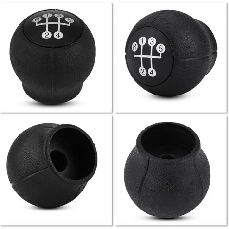 Maneta de cambio de 5 velocidades, color negro y plata, para Opel Corsa/Vectra/Astra - Compatible y fácil de instalar (1/5)