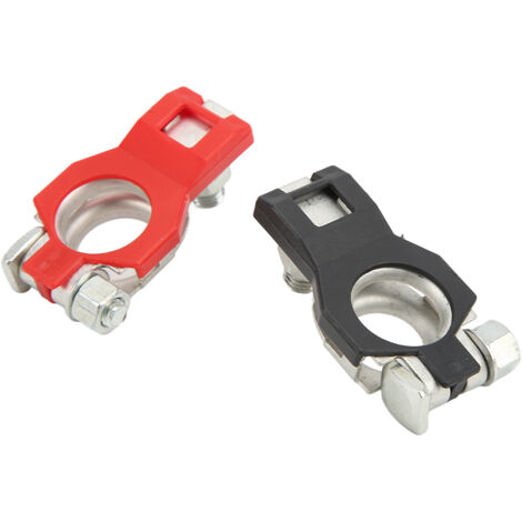 Conjunto de terminales de batería 243407F000/243407F001 – Conector positivo/negativo de metal para Nissan/Infiniti (1/5)