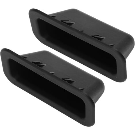 2 manijas interiores negras para el portón trasero, ABS, número de pieza GJ6A 68 966, compatibles con Mazda 3, 5, CX-5, CX-7, RX-8. (1/5)