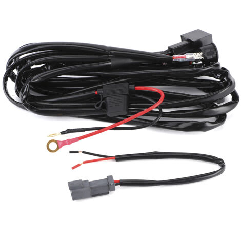 Kit de cableado de 12 V/40 A para tiras LED impermeables con interruptor de encendido/apagado (1/5)